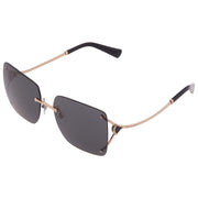 Dark Grey Square Ladies Sunglasses BV6190BD 201487 61