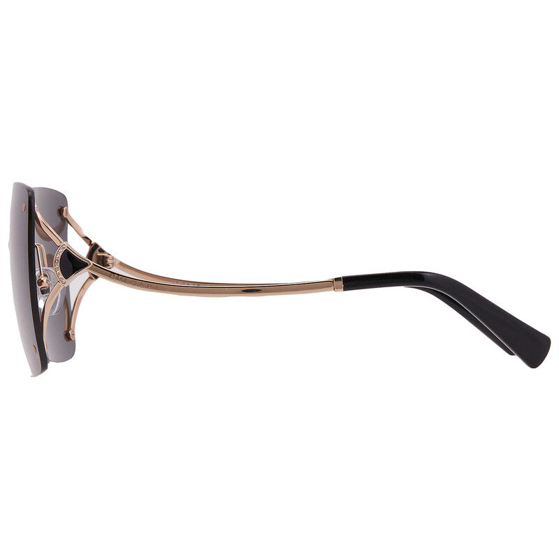 Dark Grey Square Ladies Sunglasses BV6190BD 201487 61