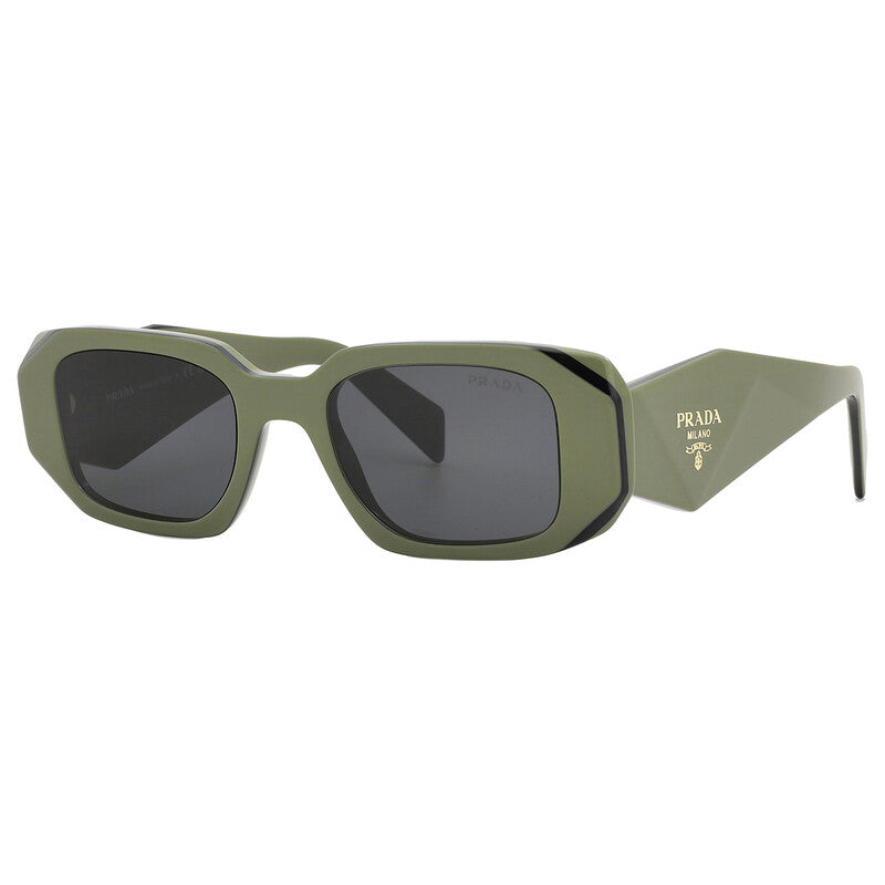 Prada SPR17W 13N-5S0 PR 17WS Sunglasses Green 145mm Women