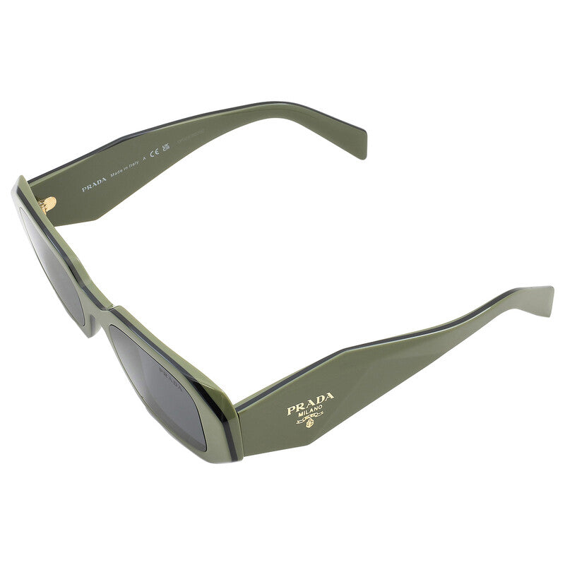 Prada SPR17W 13N-5S0 PR 17WS Sunglasses Green 145mm Women