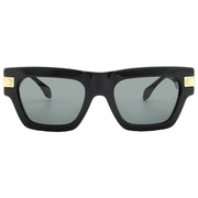 Versace Dark Grey Square Men's Sunglasses VE4464 GB1/87 52